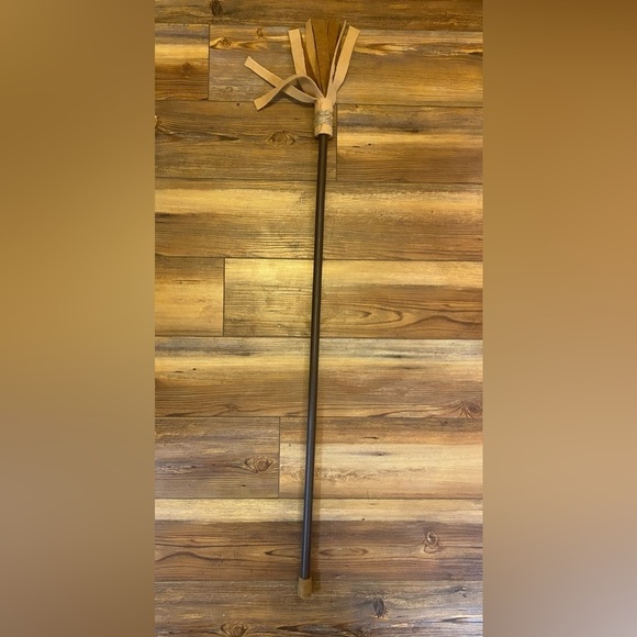 Other - Witch Wizard Felt Broom Stick Prop Broomstick Halloween Decor Costume Accessory